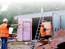 Демонтаж гаража Миасс